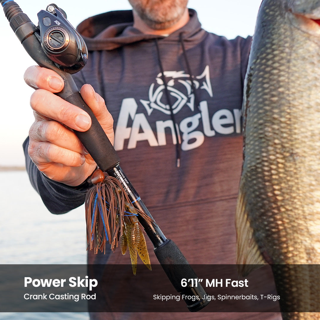PowerSkipping Casting Bass Fishing Rod PowerSkipping Casting Bass Fishing Rod