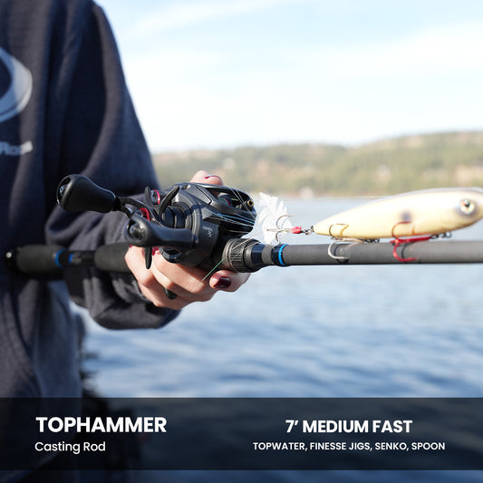 TopHammer - 7' Medium Fast Topwater Rod