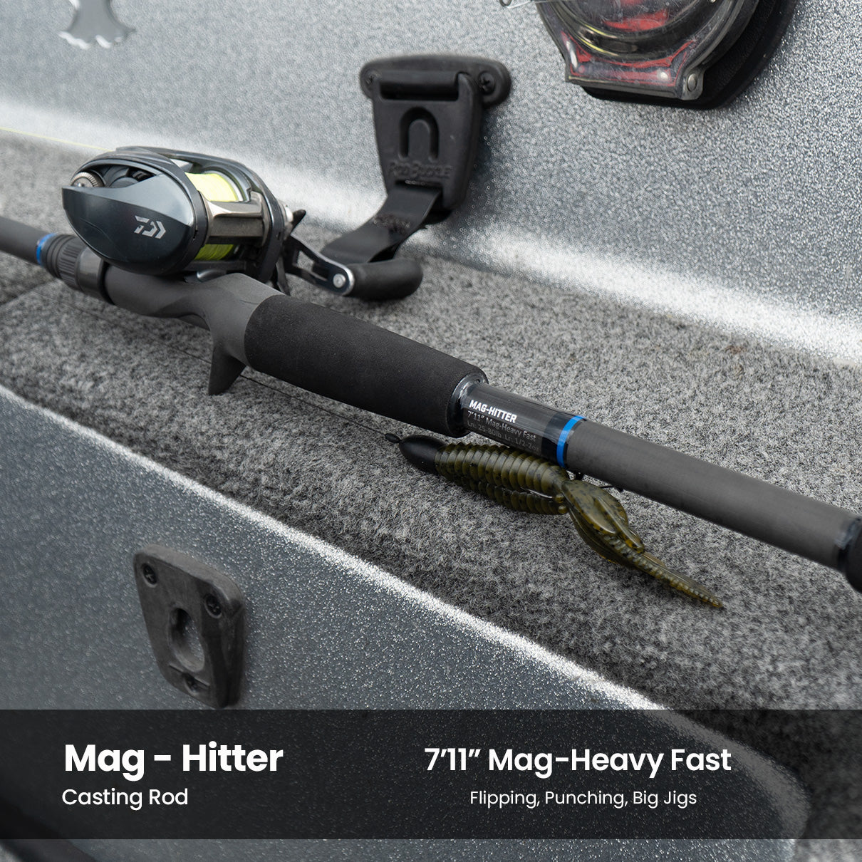 Mag Hitter Flip Punch Casting Rod - Premier Fishing Rod – Alpha Angler