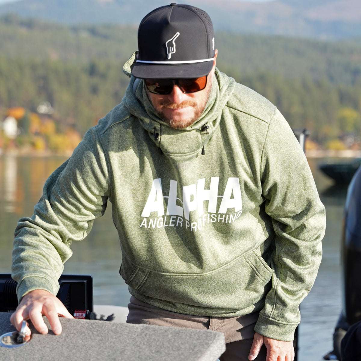 Alpha Angler Reaper Technical Fleece Hoodie 2027 by Aftco