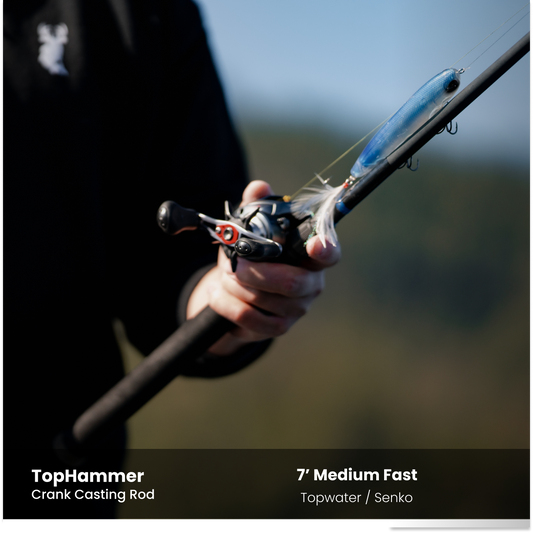 TopHammer - 7' Medium Fast Topwater Rod