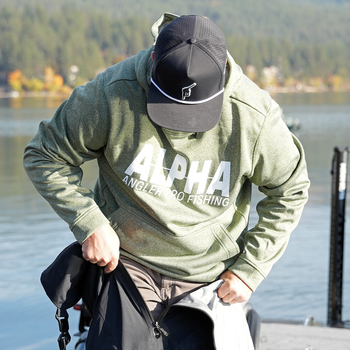 Alpha Angler Reaper Technical Fleece Hoodie 2027 by Aftco